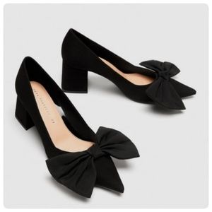 Almost NEW...ZARA Oversize now mid heal pumps